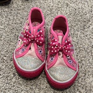 Pink Minnie Mouse Kids Shoes